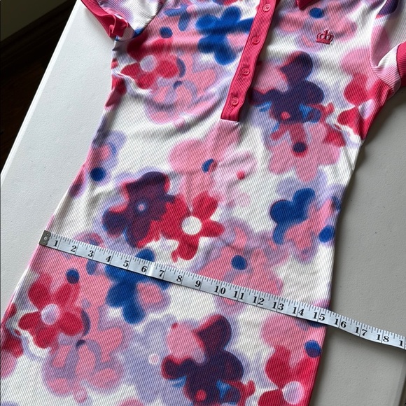 Juicy Couture Polo Mini Dress Floral - Picture 13 of 15